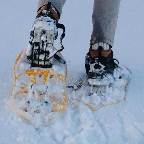 Schneeschuhe zum Ausleihen